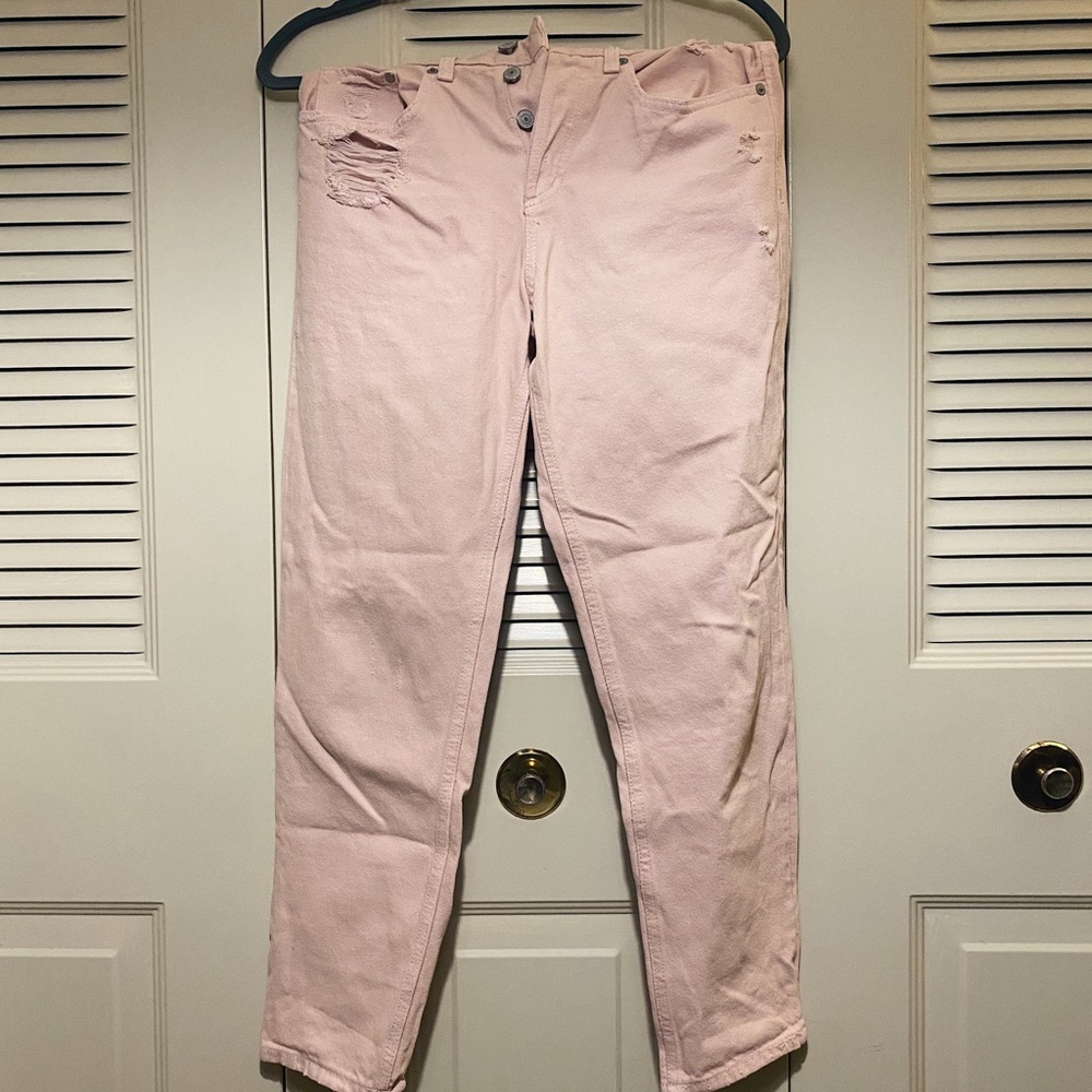 H&M High Rise Boyfriend Jeans